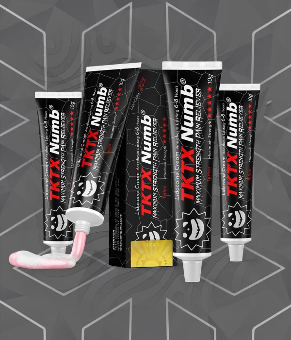Crema TKTX Numb Negra 22% – 6 a 8 horas – Ideal para sesiones largas y zonas delicadas - Imagen 4