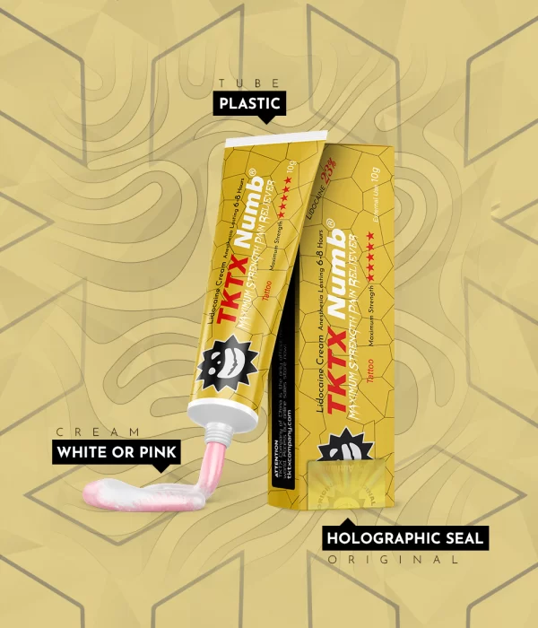 Crema Tktx Numb Dorada 23% - 6 A 8 Horas - Piel Sensible - Imagen 2