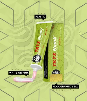 Crema TKTX Numb Verde 16% – 4 - 6 horas - Sesiones Cortas